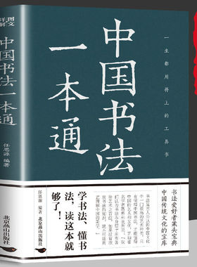 中国书法一本通大全正版书籍中国历代书法篆书楷书入门历代名家王羲之等收藏真迹艺术书法篆刻书法作品集书法集名帖一点通技法字典