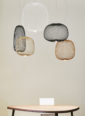 意大利进口正品Foscarini spokes 别墅楼梯挑空客厅餐厅简约吊灯