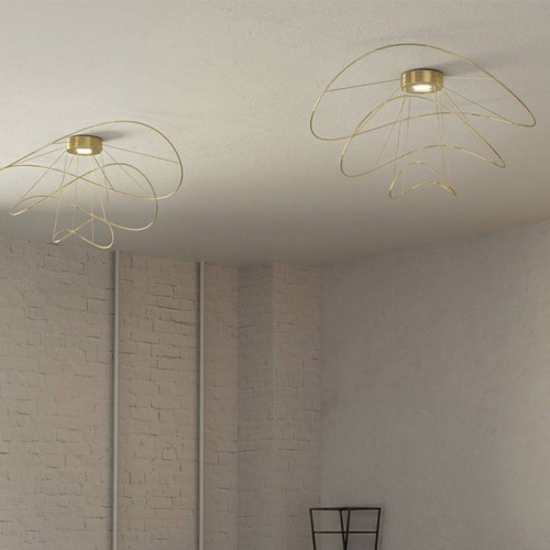 意大利进口Axolight吸顶灯Hoops简约创意客厅餐厅个性LED装饰灯具