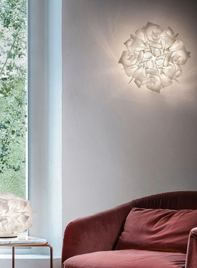 意大利进口Slamp Veli 北欧卧室灯简约现代客厅灯玄关LED吸顶灯