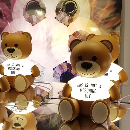 意大利进口Kartell TOY 泰迪熊台灯小夜灯儿童房装饰灯照明灯摆件