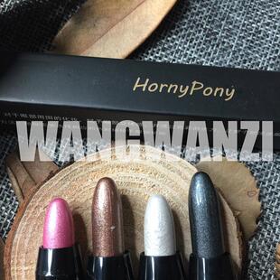 horny 白色卧蚕笔高光不晕染珍珠哑光 pony眼影笔眼影棒防水网红款