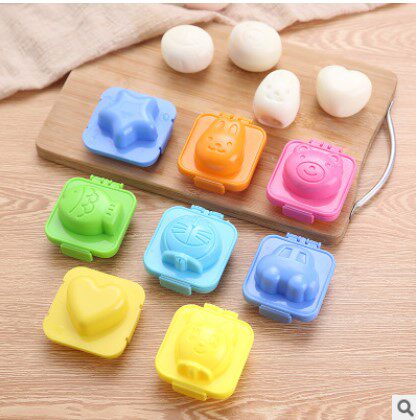 哆啦a梦鸡蛋模具 哆啦美 机器猫 小叮当鸡蛋造型diy模具套装