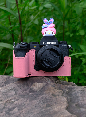 适用于富士XS20保护套x100vi粉色相机包XT5 XS10 XH2Sxt30ii皮套