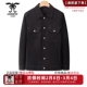 龙达飞 翻领防麂皮春秋夹克外套F11301Q1 时尚 专柜同款 青年男士