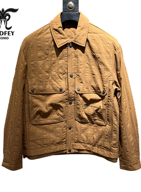 龙达飞新品【时尚系列】青年男士时尚百搭衬衫款轻薄羽绒服S16618