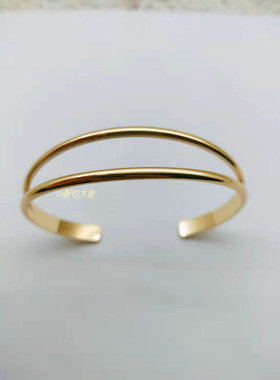 简约设计女士手饰 铜质手环 礼品手镯