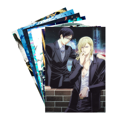 在下坂本有何贵干动漫海报墙纸壁画 周边卡通 一套八张卡贴扑克牌