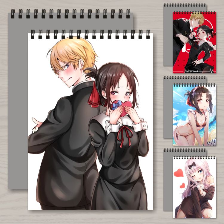 辉夜大小姐素描本美术生A4A3手绘本线稿本16k速写本8开空白画画本