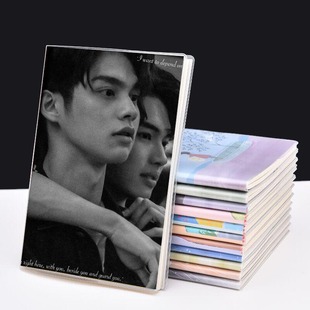 泰剧只因我们天生一对假偶天成Bright 胶套笔记本子定制 Win同款