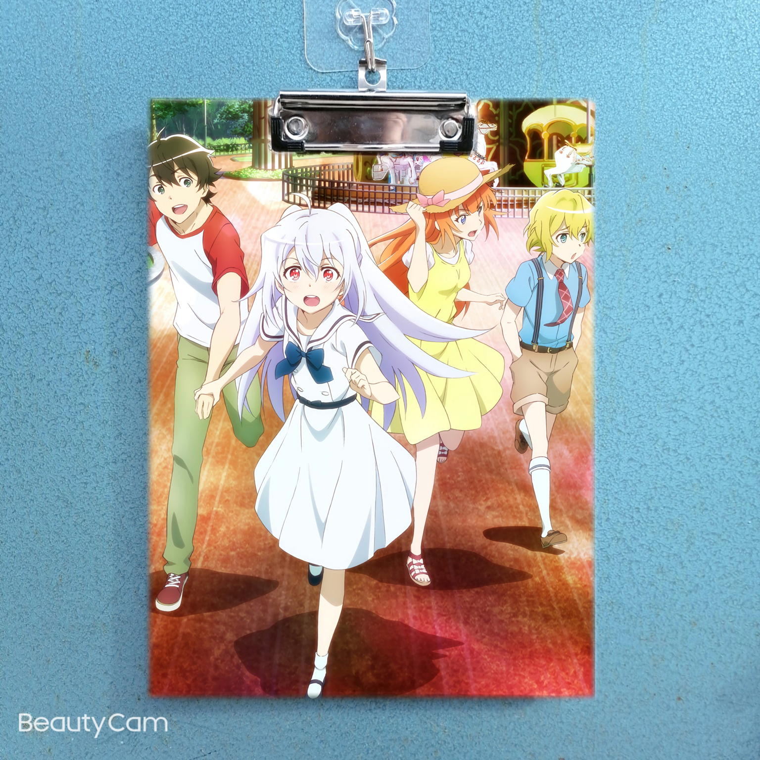 可塑性记忆艾拉水柿司写字垫板资料夹板动漫周边套胶笔记本子定制