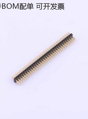 X1321WV-2x33J-C30D23 排针 2x33P 间距:1.27mm 方针 插件,P=1.27