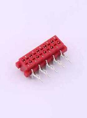 X9127WR-10A2-9TSNRE 线对板针座 间距:1.27mm 弯插 弯插,P=1.27m