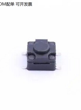 KAN0642F-0431B1-C15 6*6*4.3mm 立贴 轻便开关 SMD-4P,6x6mm 轻