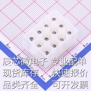 HX63080-12AK 线对板/线对线连接器 6.35mm 3x4P 直插原装现货