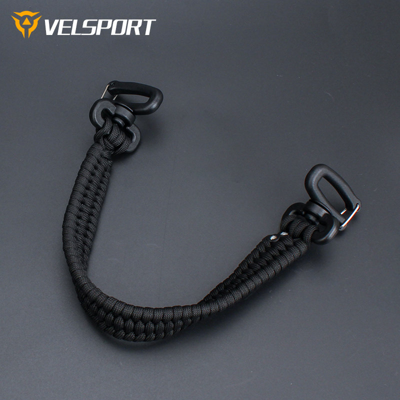 velsport户外军迷战术包编制绑带拉手斜挎包提手编织伞绳edc配件