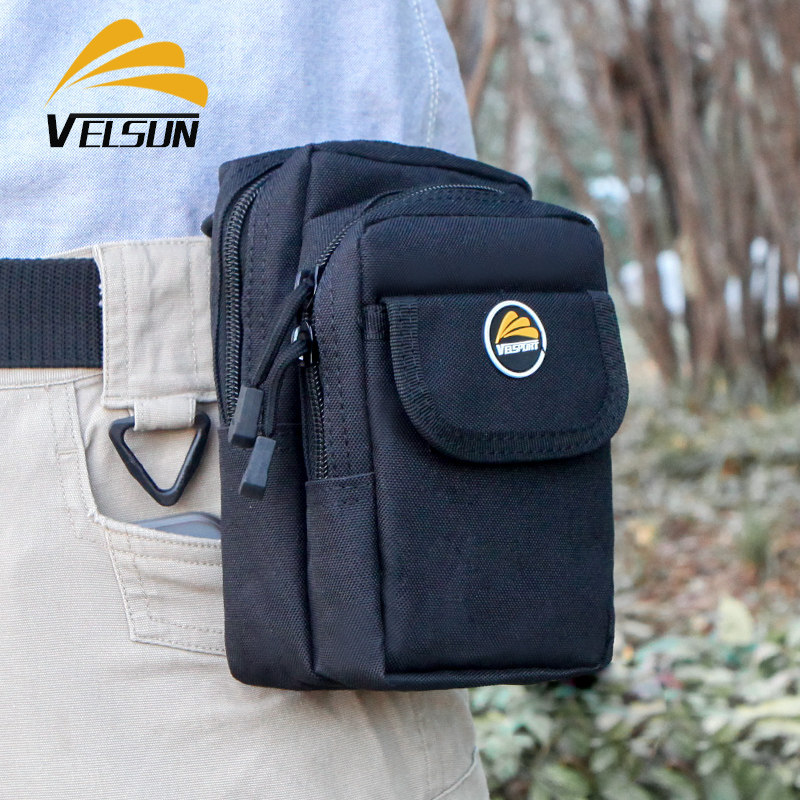 velsun户外运动多功能帆布战术腰包男女6寸手机穿皮带休闲挂包,运动包/户外包/配件,腰包,淘宝优惠券,粉丝福利购,淘宝优惠卷