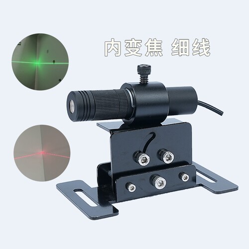 高亮度木工裁床红一字激光灯绿光标线器石材桥切机用红外线定位灯