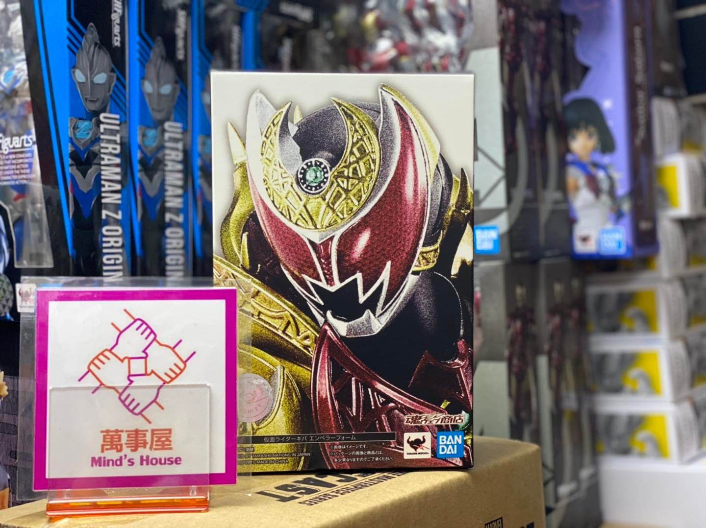 【日版现货】魂限定 SHF 真骨雕 假面骑士KIVA 魔皇形态 月骑