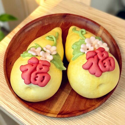喜馍馍馒头胶东花饽饽寿桃大枣饽饽刺猬圣虫佛手石榴元宝葫芦鱼 - 封面