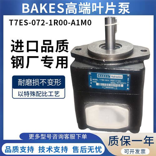 BAKES高压伺服泵T7ES-072-1R00-A1-M0水泥厂锻压机械液压叶片油泵