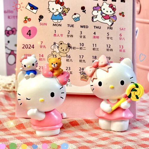 抖音小红书爆款精神出走HelloKitty哈喽凯蒂猫盲盒一件代发礼物