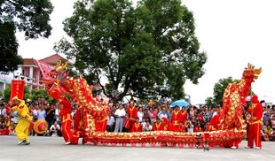 高档大号牛津布烫金龙舞龙灯龙头定做儿童龙灯各色绸布龙南北狮子