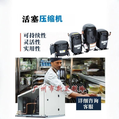 CAJ2446Z TAJ2446Z 原装全新制冷 R404a 机房活塞压缩机