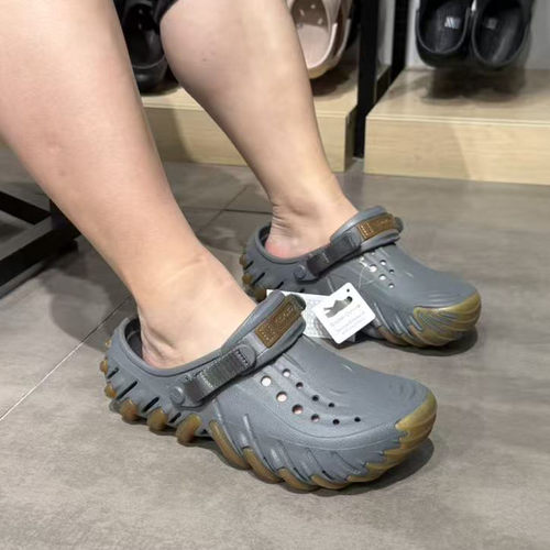 crocs男女鞋坦克波波沙滩洞洞鞋