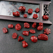 紫金砂元 宝福袋 DIY手工手链项链帝王福字祥云吊坠梳子招财猫配件