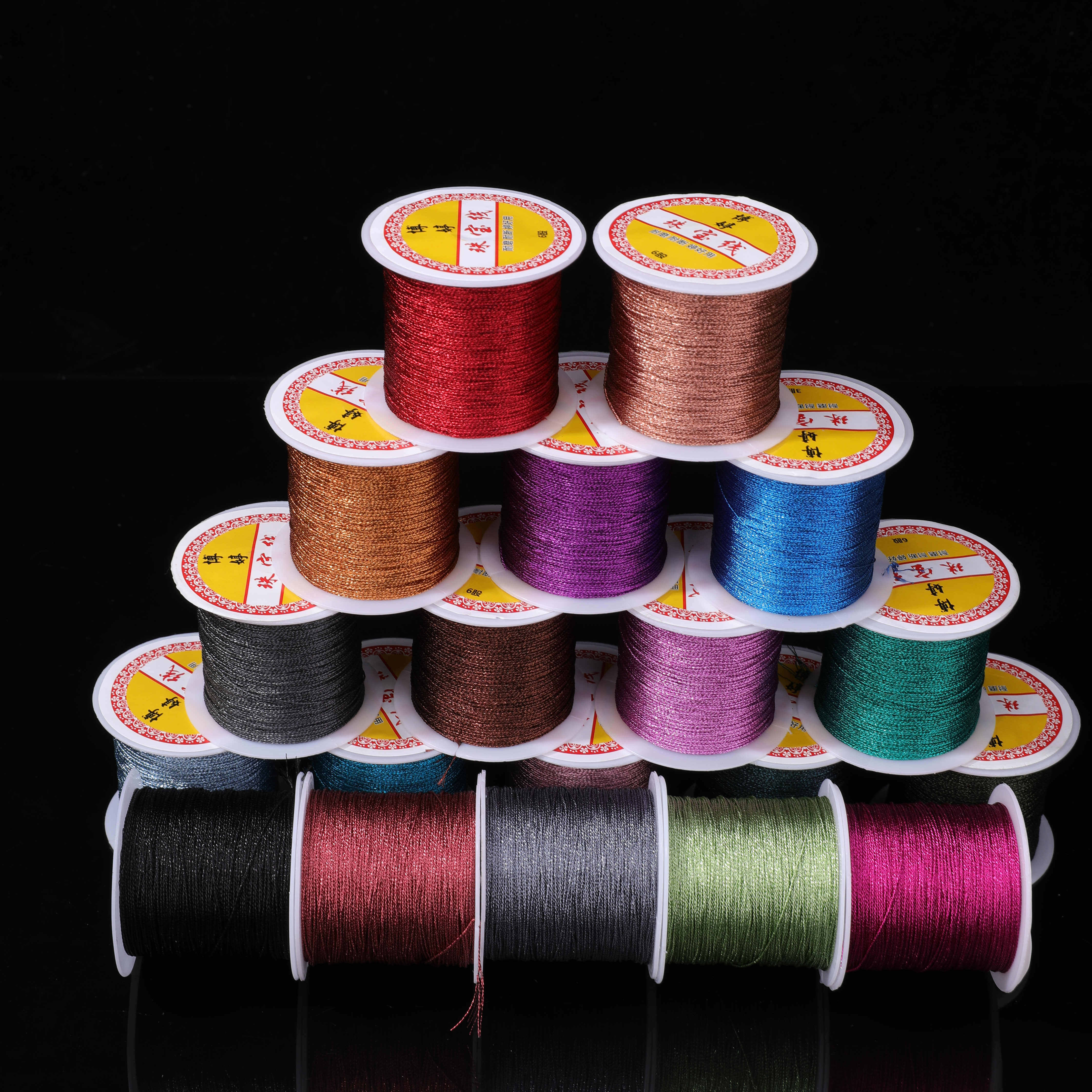 博婷线绳配饰金银彩丝线手工缠绕