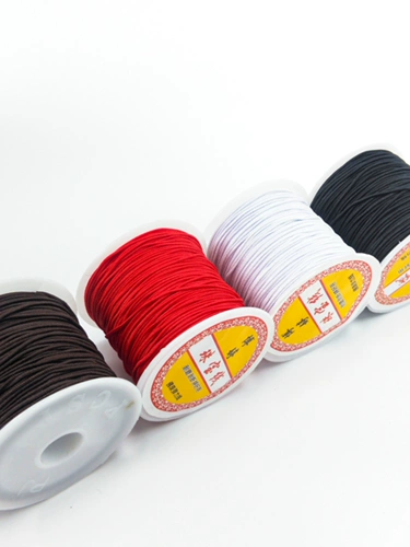 Плетеные четки из круглых бусин ручной работы, эластичная резинка