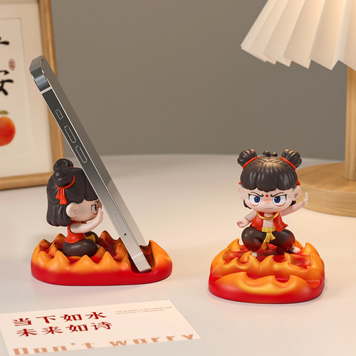 哪吒2之魔童闹海手机支架摆件