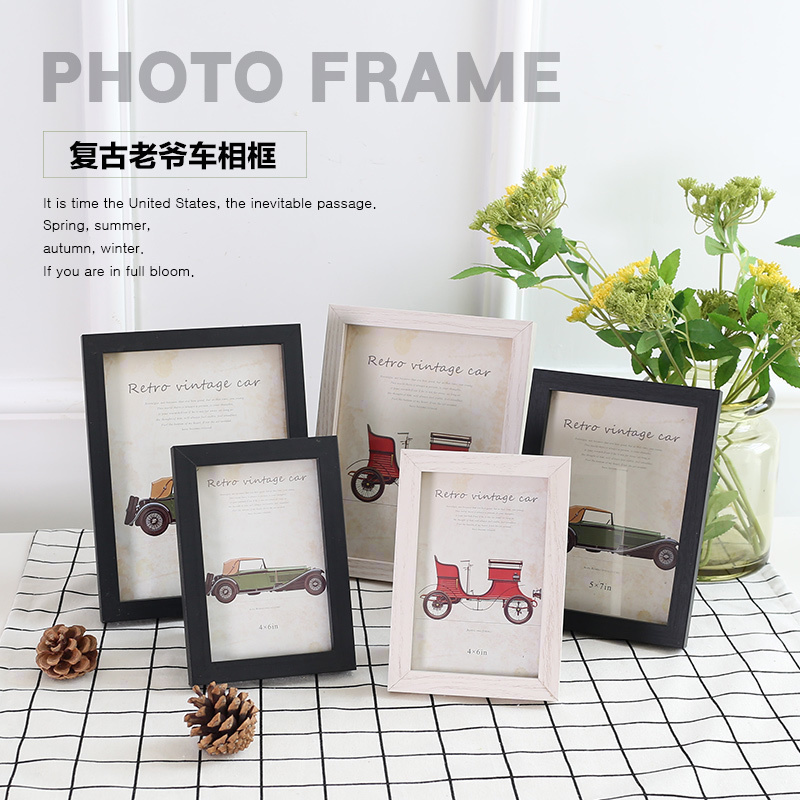 實木相框歐擺台式6寸7寸8寸挂牆創意照片擺件木質畫框相片照片框在類目 家居飾品, 相框/畫框中 - 來自Buy2taobao.com提供專業的淘寶代購服務