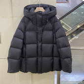 鸭绒中长款 88M68 欧货冬季 泡芙轻便加厚今年流行羽绒服保暖外套女