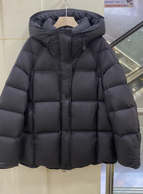 88M68 欧货冬季鸭绒中长款泡芙轻便加厚今年流行羽绒服保暖外套女