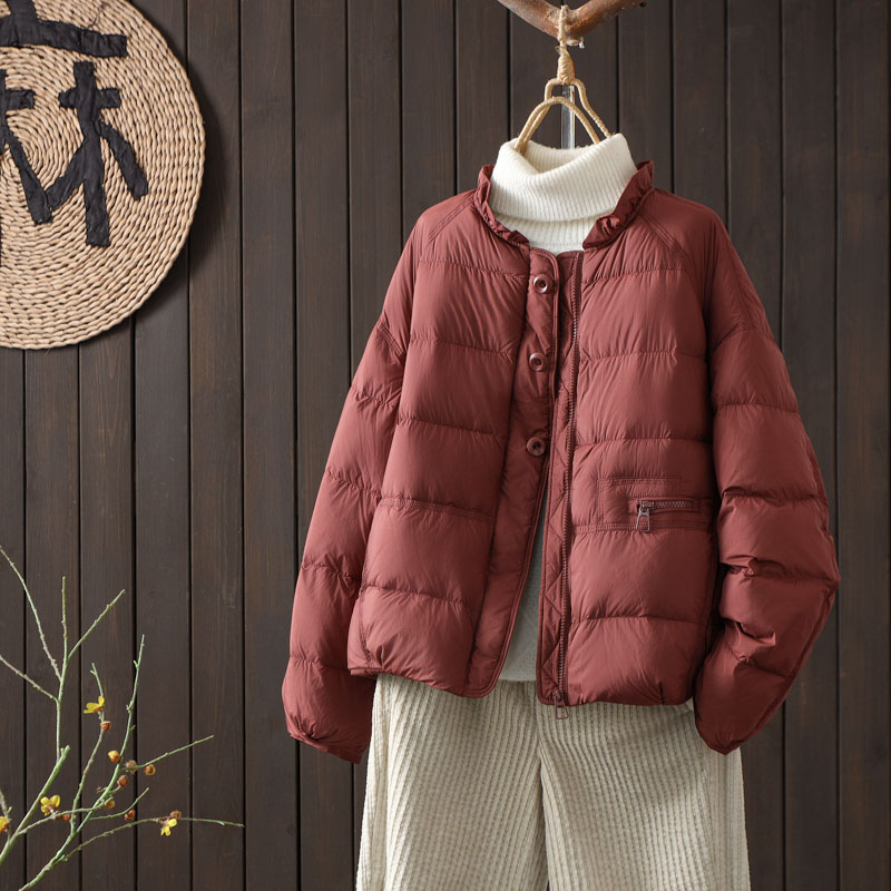 女款时尚百搭通勤羽绒服