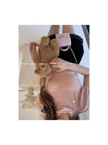 没有白扣。含羊毛官方159！高领是纯欲的秘密 柔软薄针织 短上衣