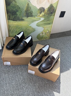 包邮官方289女鞋2025新款西岸剧院英伦风jk小皮鞋复古厚底乐福鞋