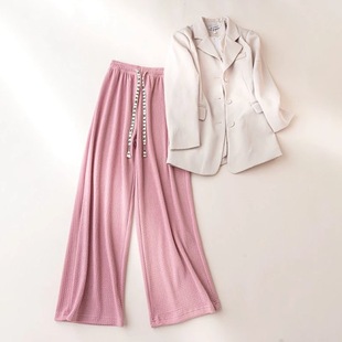 原来49 抄底价 夏秋云朵泡芙裤 超级百搭女休闲裤 K9601 舒适 包邮