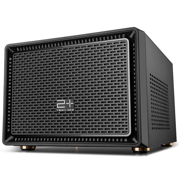 金河田预见N1电脑机箱台式机 itx迷你小机箱HTPC水冷大电源机箱