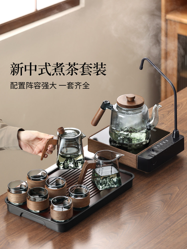 玻璃茶壶茶具电瓷炉专用保健沸水煮茶壶功夫茶具家用2025新款