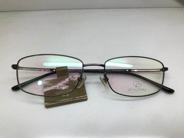 midun/米顿乔品时尚合金纯钛眼镜架近视镜男款全框 2223