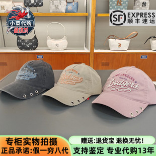 MLB男女情侣同款时尚潮流百搭休闲复古软顶帽防晒棒球帽3ACPV206N