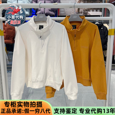 斯凯奇女装山野户外针织套头卫衣