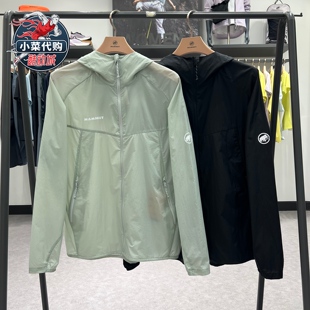 MAMMUT猛犸象男士户外拒水Convey WB皮肤衣休闲夹克服1012-00530