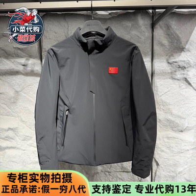 安踏冠军男士防风保暖外套羽绒服