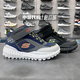 Skechers斯凱奇男童鞋 保暖輕便舒適休閑鞋 減震運動鞋 403689L 冬季
