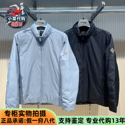 Saucony防风保暖鹅绒羽绒服男士