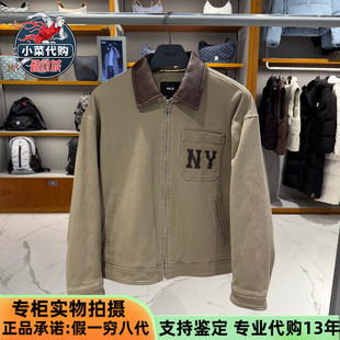 运动夹克衫 翻领夹棉款 3AJPB0154 水洗工装 MLB男女情侣外套2025新款